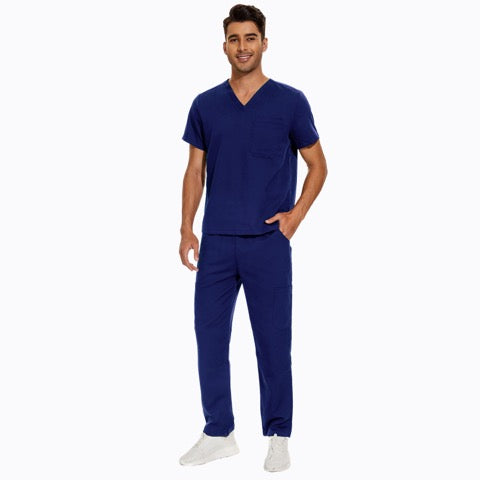 NAVY BLUE UNISEX SCRUBS