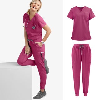 PINK WOMEN SCRUBS